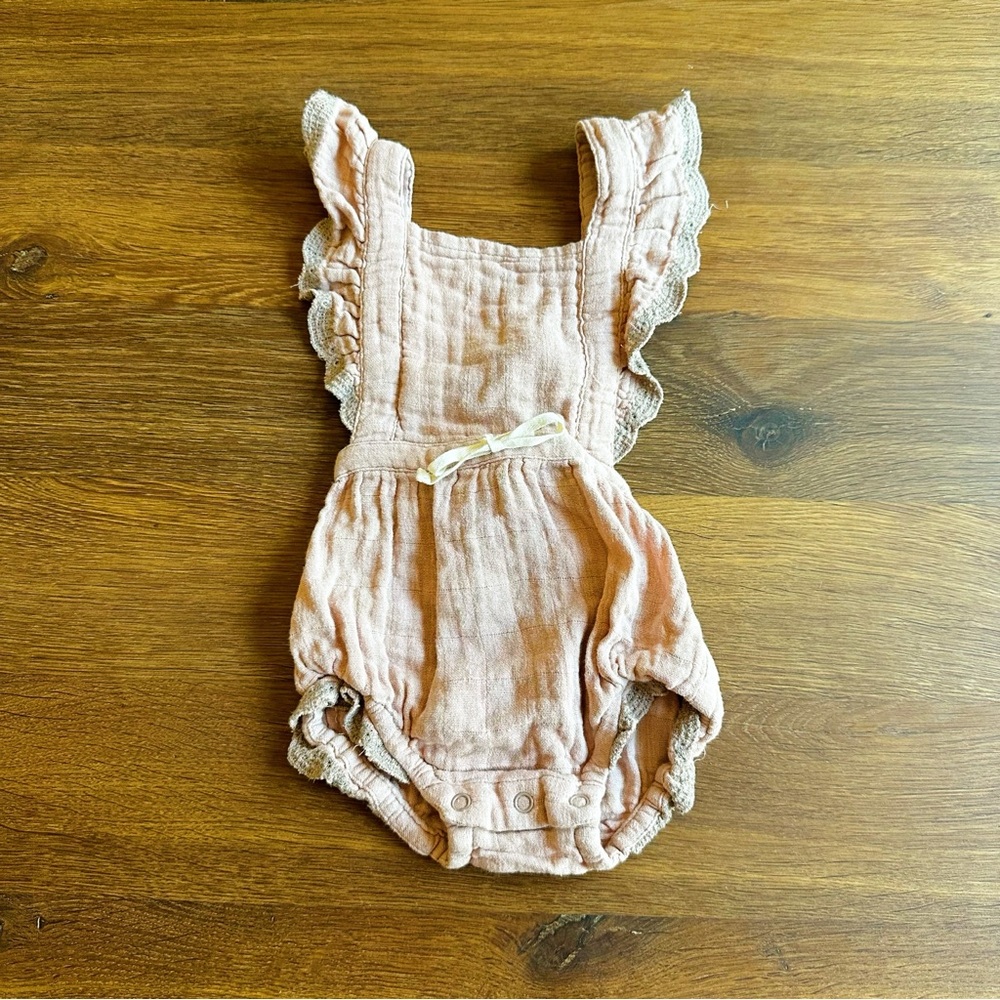 Jamie Kay Blush Textured Baby Outfit